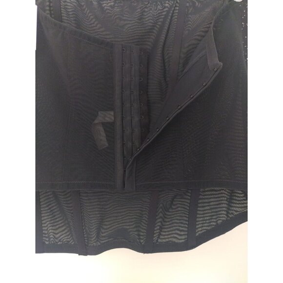 Auden, Corset short top, made of Polyester, Spandex, black color for women. - Picture 4 of 8